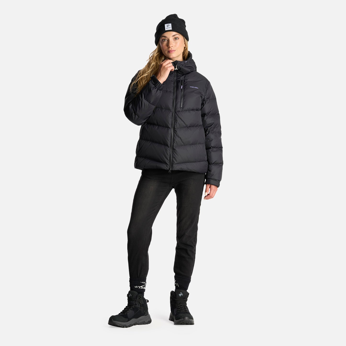 Chaqueta Mujer Campo Base Negro Haka Honu