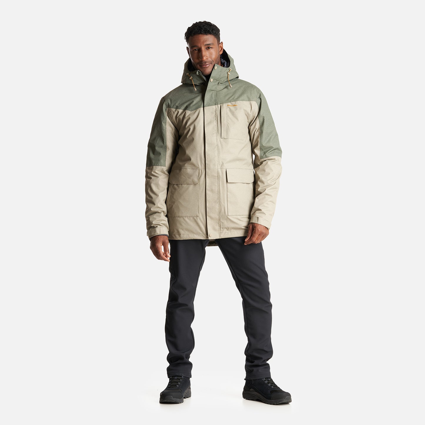 Chaqueta Hombre Perro Guapo Verde Militar Haka Honu