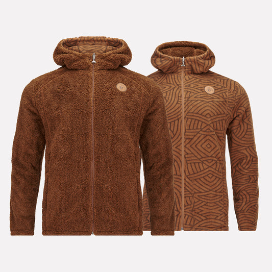 Chaqueta Hombre Bi-polar Café Haka Honu