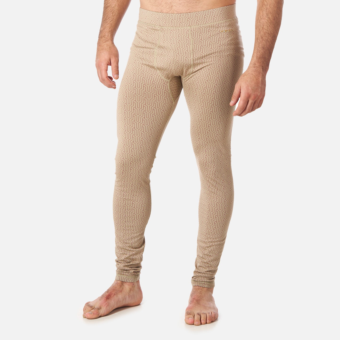 Primera Capa Hombre Huemul Bottom Print Beige Haka Honu