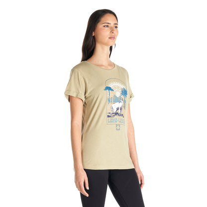 Polera Mujer Polo Beige Haka Honu