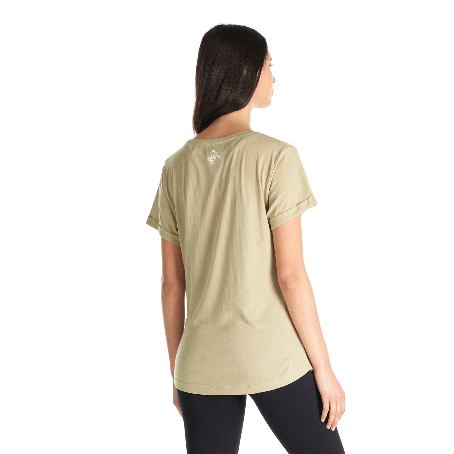 Polera Mujer Polo Beige Haka Honu