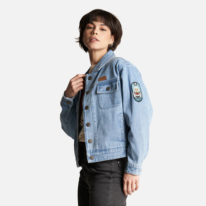 Chaqueta Mujer James Jeans Celeste Haka Honu