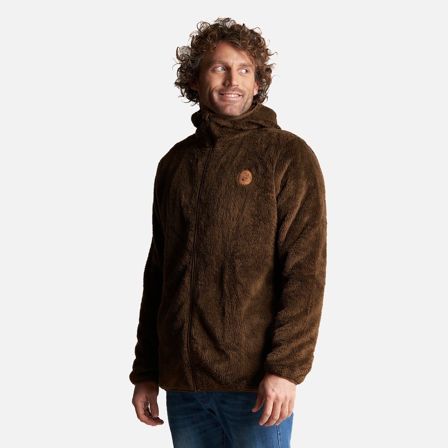 Chaqueta Hombre Calur-Oso Café  Haka Honu