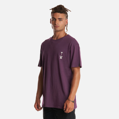 Polera Hombre Amanecer Morado Haka Honu