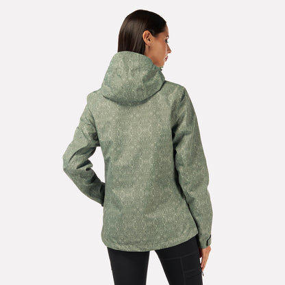 Chaqueta Mujer Agua-zero Print Jade Haka Honu