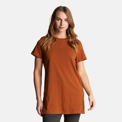 Polera Mujer Natural Terracota Haka Honu