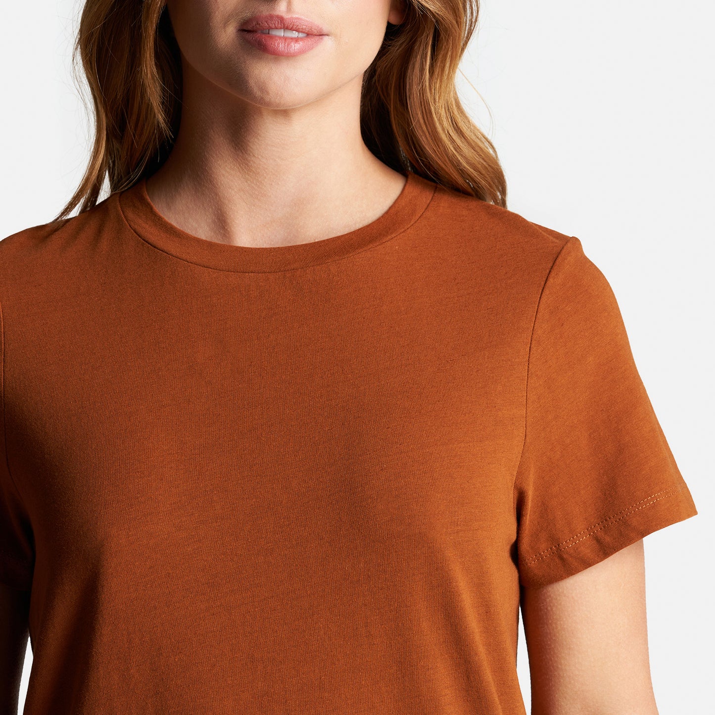 Polera Mujer Natural Terracota Haka Honu