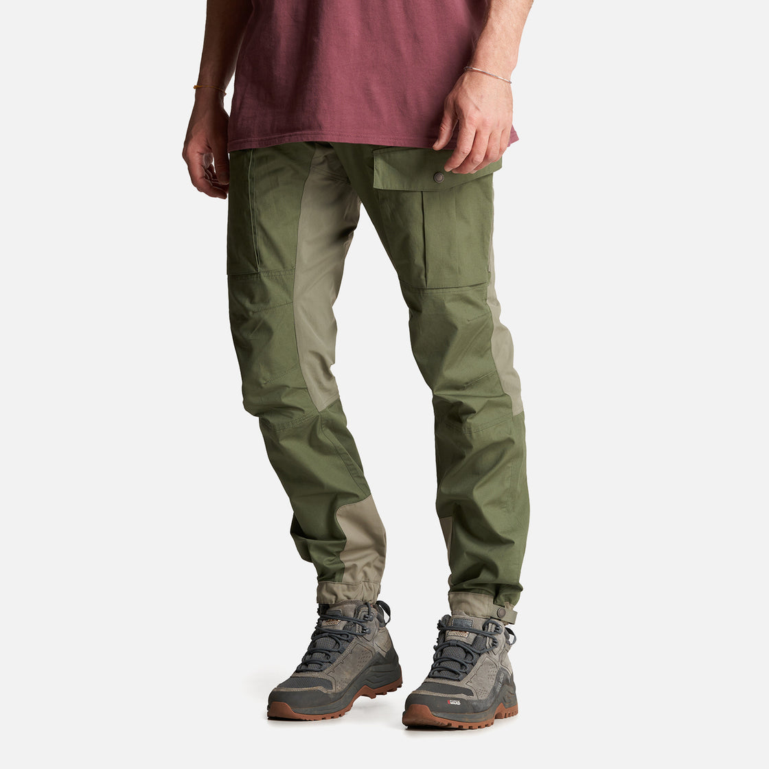 Pantalon Hombre Boina Negra Verde Militar Haka Honu