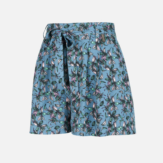 Short Mujer Shortiza Full Print Azul Haka Honu