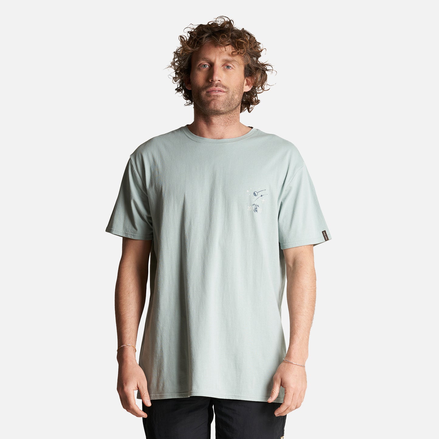 Polera Hombre Atardecer Gris Haka Honu