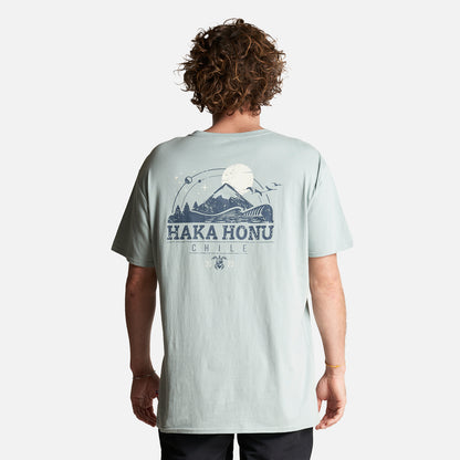 Polera Hombre Atardecer Gris Haka Honu