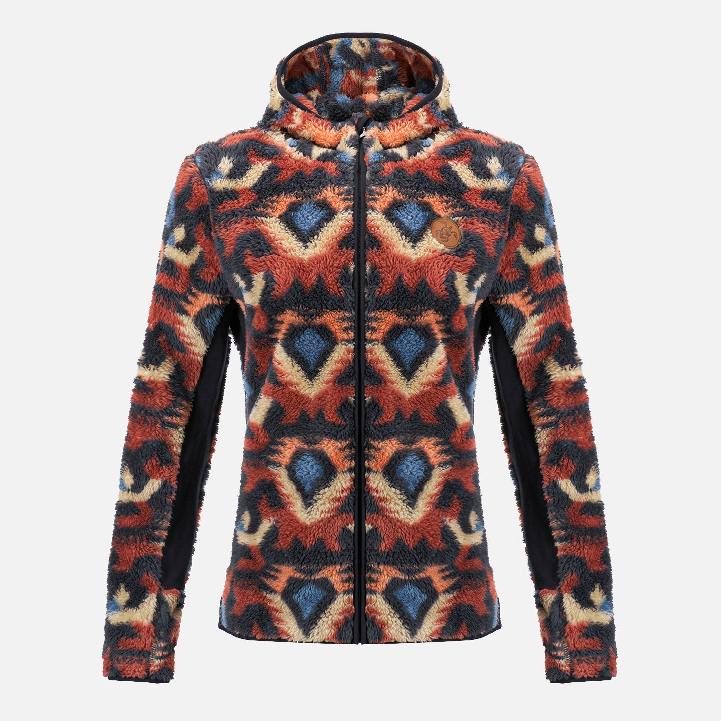 Chaqueta Mujer Calur-oso Print Terracota Haka Honu