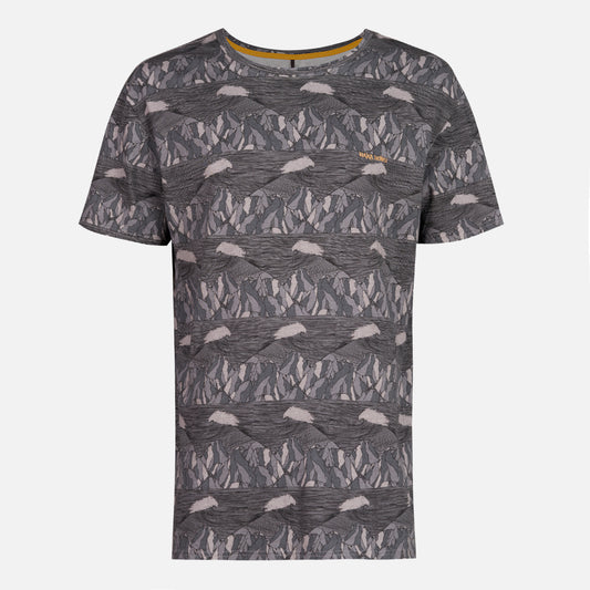 Polera Hombre Taitao Print Gris Haka Honu