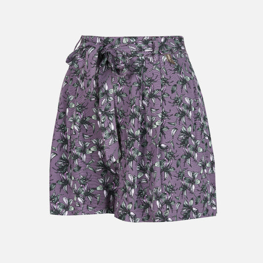 Short Mujer Shortiza Full Print Lila Haka Honu