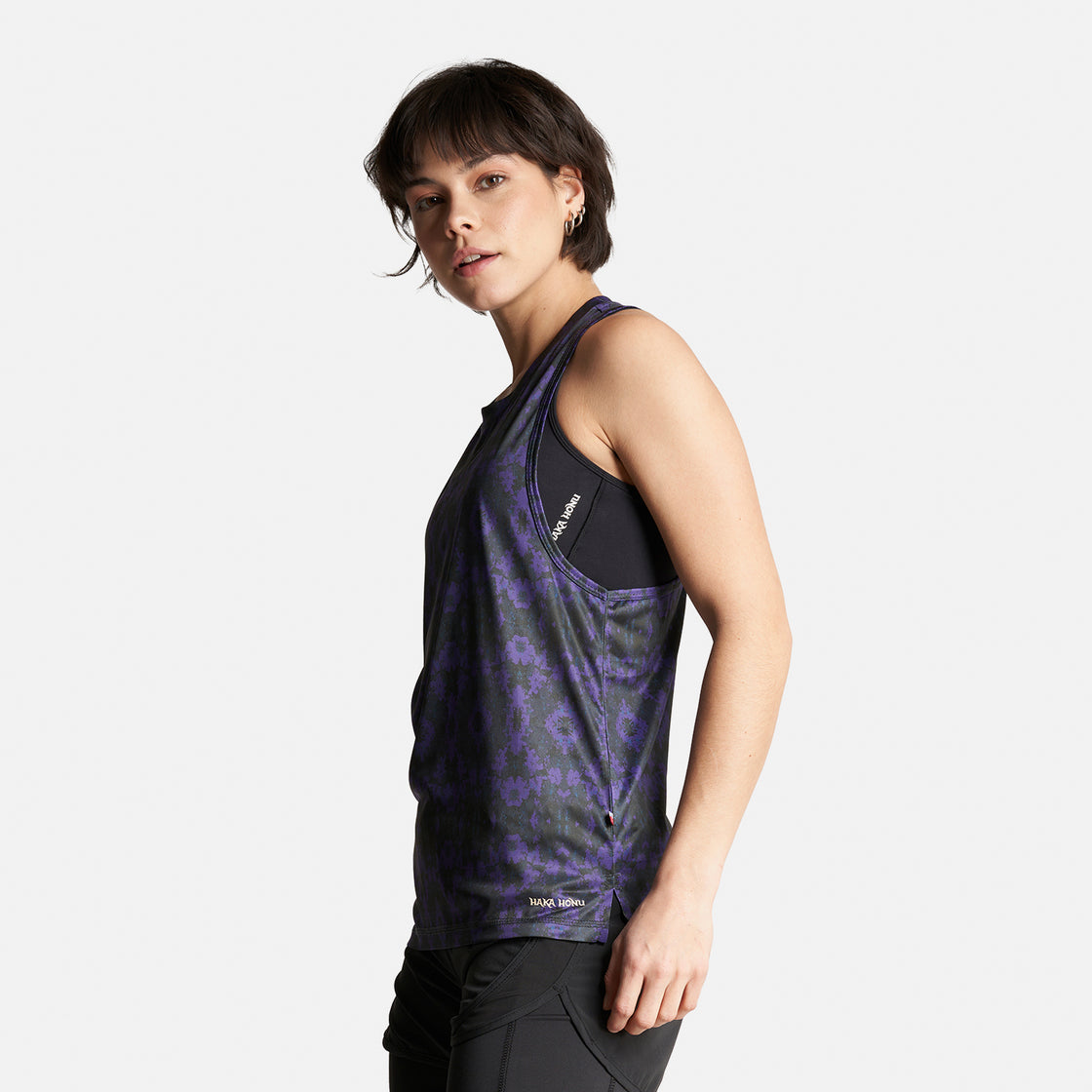 Polera Mujer Sudala Print Morado Haka Honu