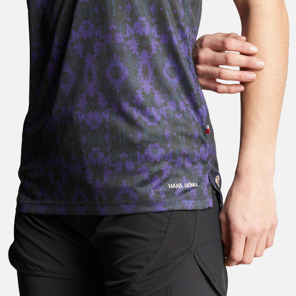 Polera Mujer Sudala Print Morado Haka Honu