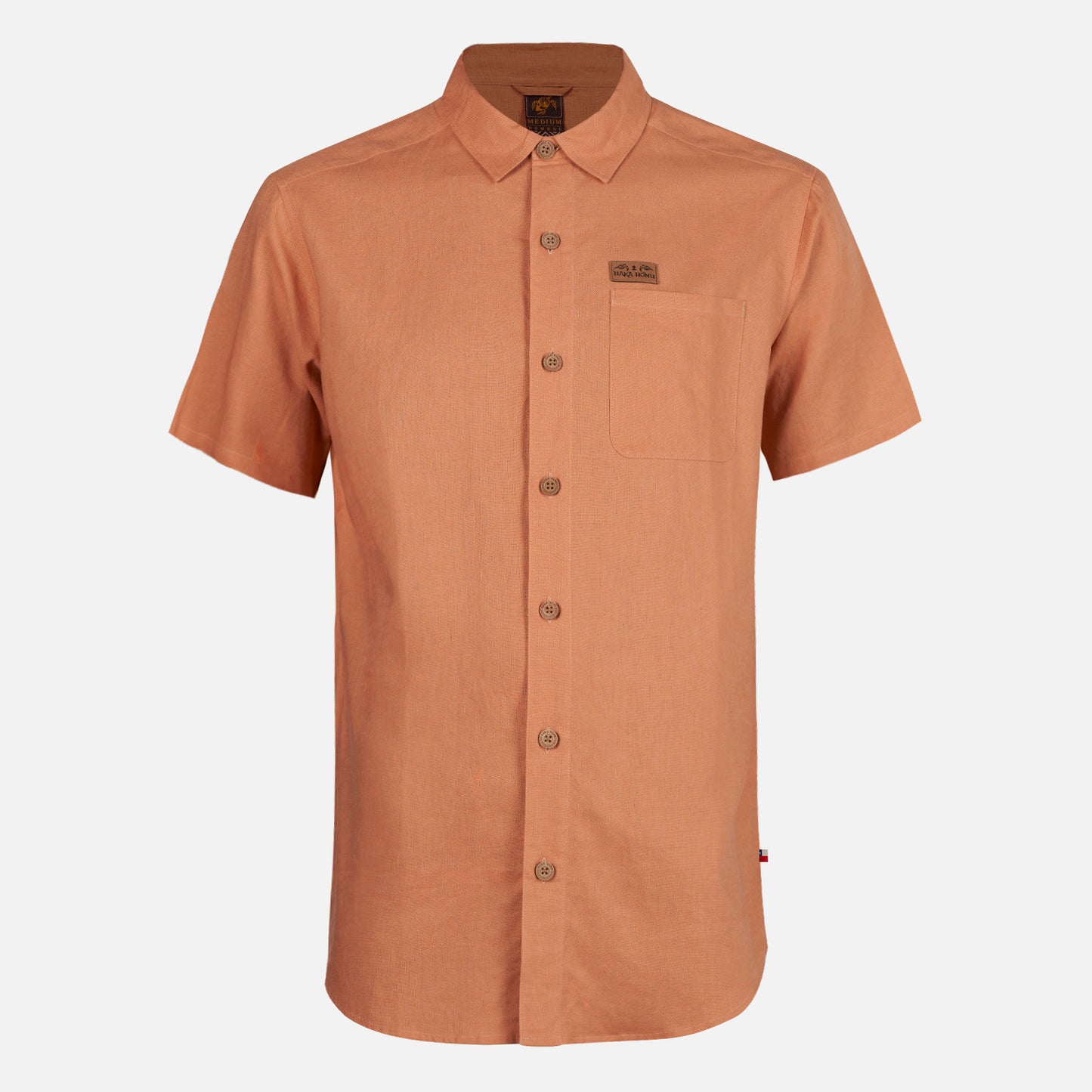 Camisa Hombre Linaje Damasco Haka Honu