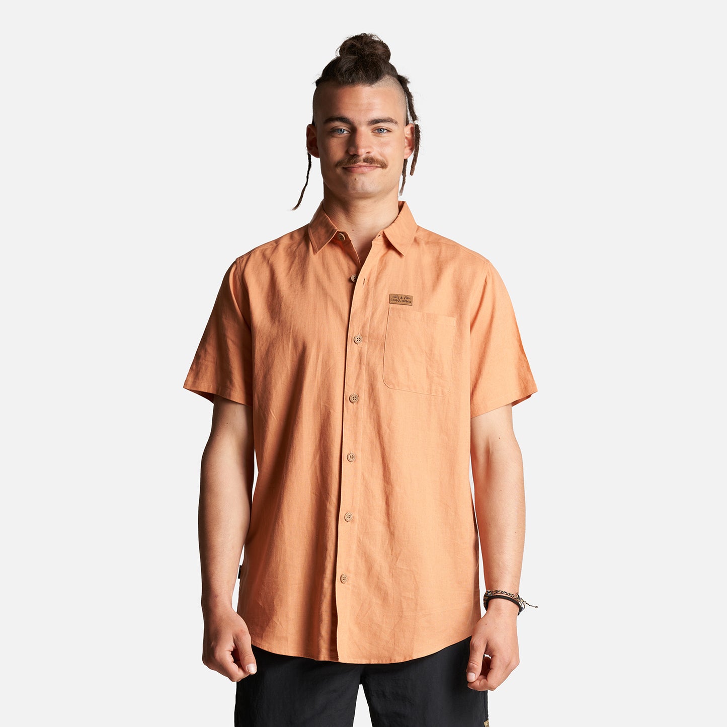 Camisa Hombre Linaje Damasco Haka Honu