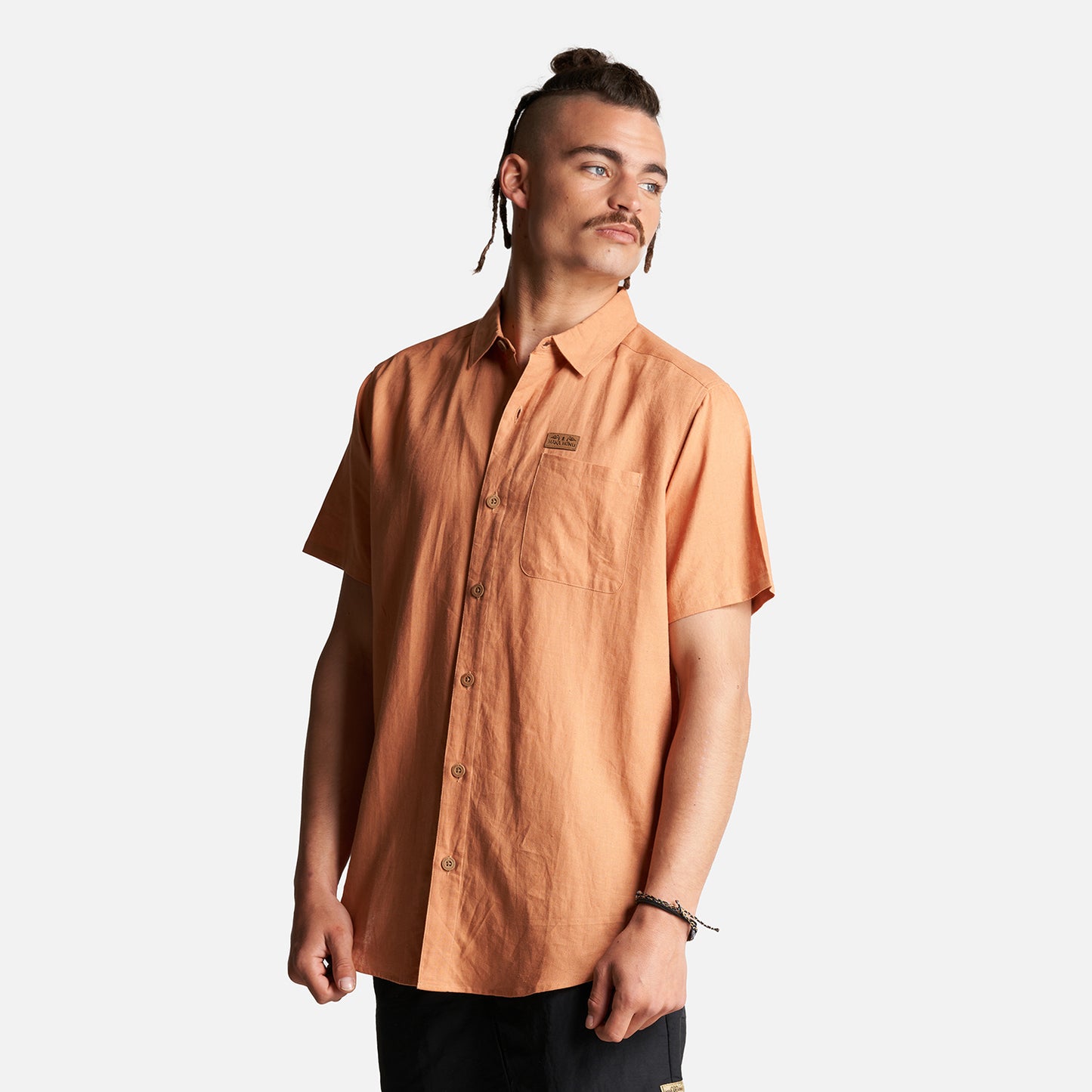 Camisa Hombre Linaje Damasco Haka Honu