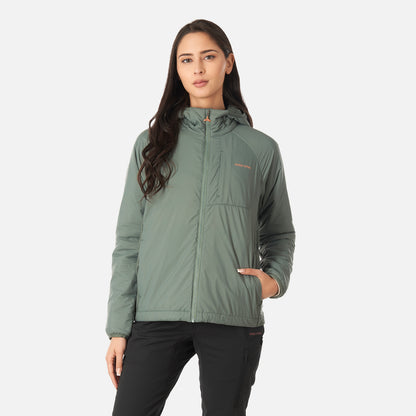 Chaqueta Mujer Puihua Verde Haka Honu