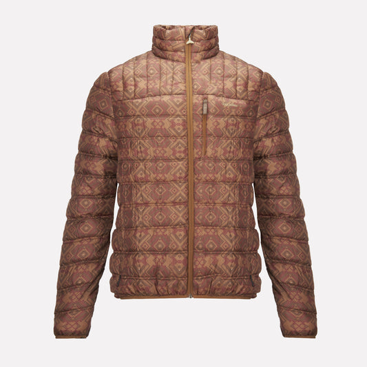 Chaqueta Hombre Ultraliviana Print Café Haka Honu