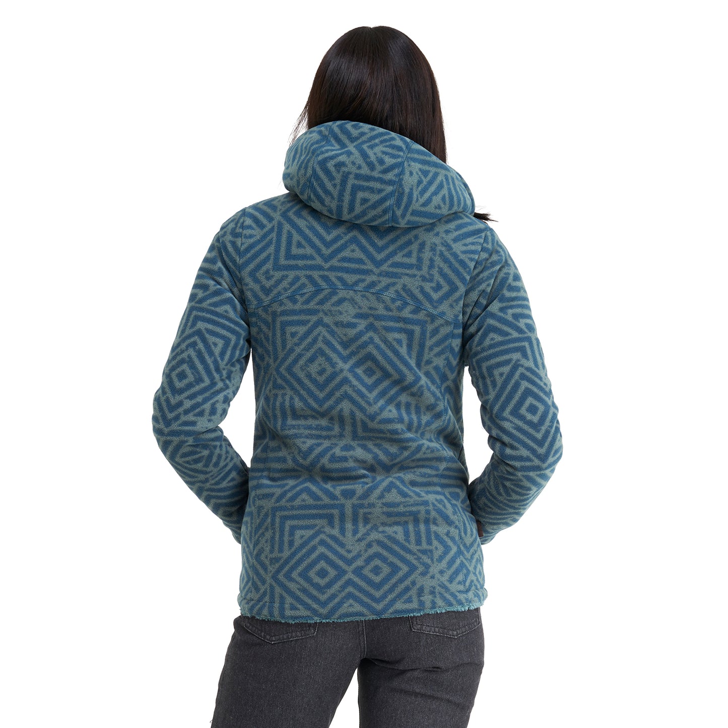 Chaqueta Mujer Bi-polar Verde Haka Honu