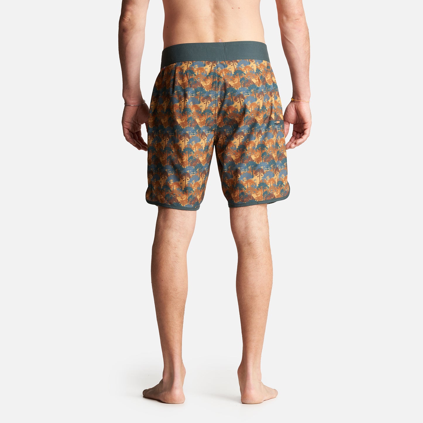 Traje de Baño Hombre Sorfer Print Mostaza Haka Honu