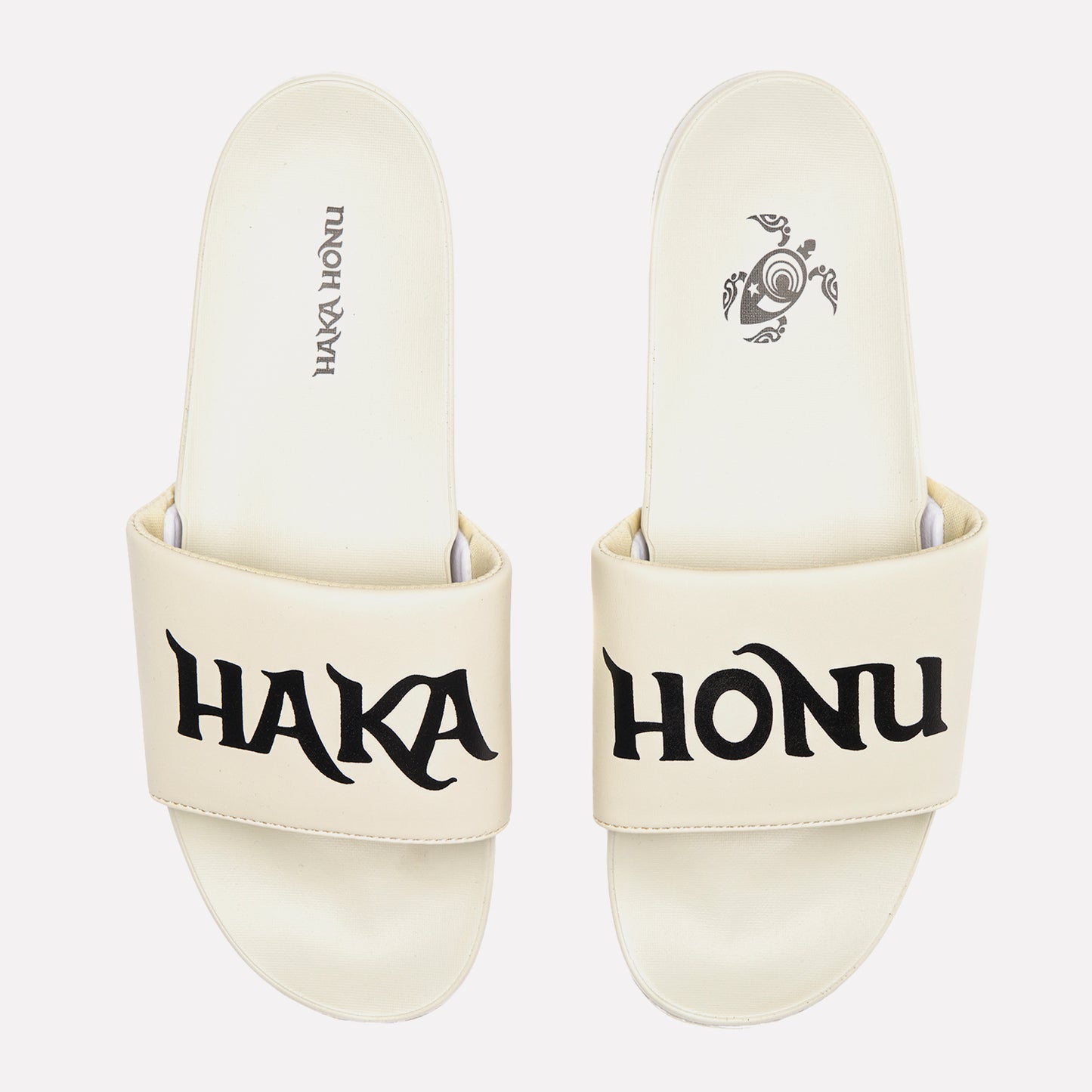 Sandalia Mujer Shalaila Beige Logo Haka Honu