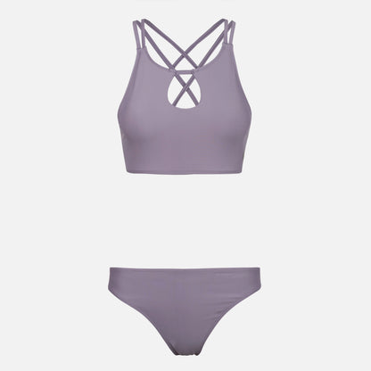 Traje de Baño Mujer Fondo de Bikini Purpura Haka Honu