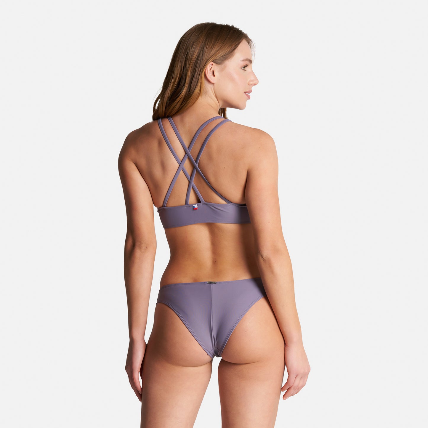 Traje de Baño Mujer Fondo de Bikini Purpura Haka Honu