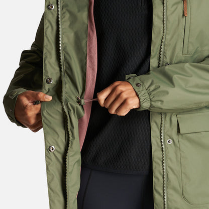 Chaqueta Mujer Kauai Verde Militar Haka Honu