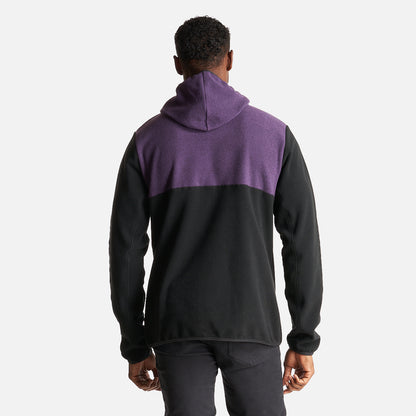 Poleron Hombre Tokerau Hoodie Morado/Negro Haka Honu