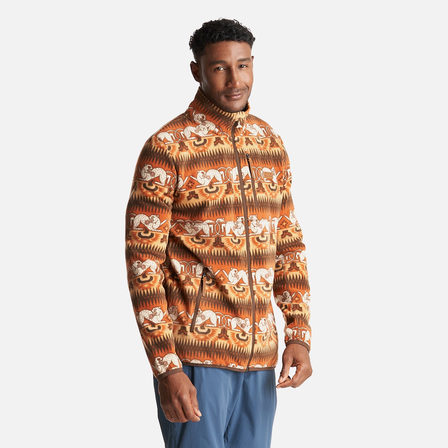 Chaqueta Hombre Tokerau Pro Print Terracota Haka Honu