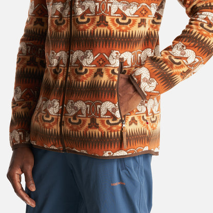 Chaqueta Hombre Tokerau Pro Print Terracota Haka Honu