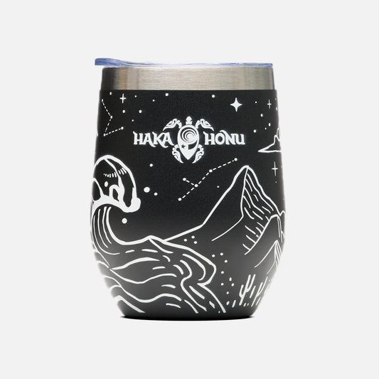 Tazón El Taza Negro Haka Honu