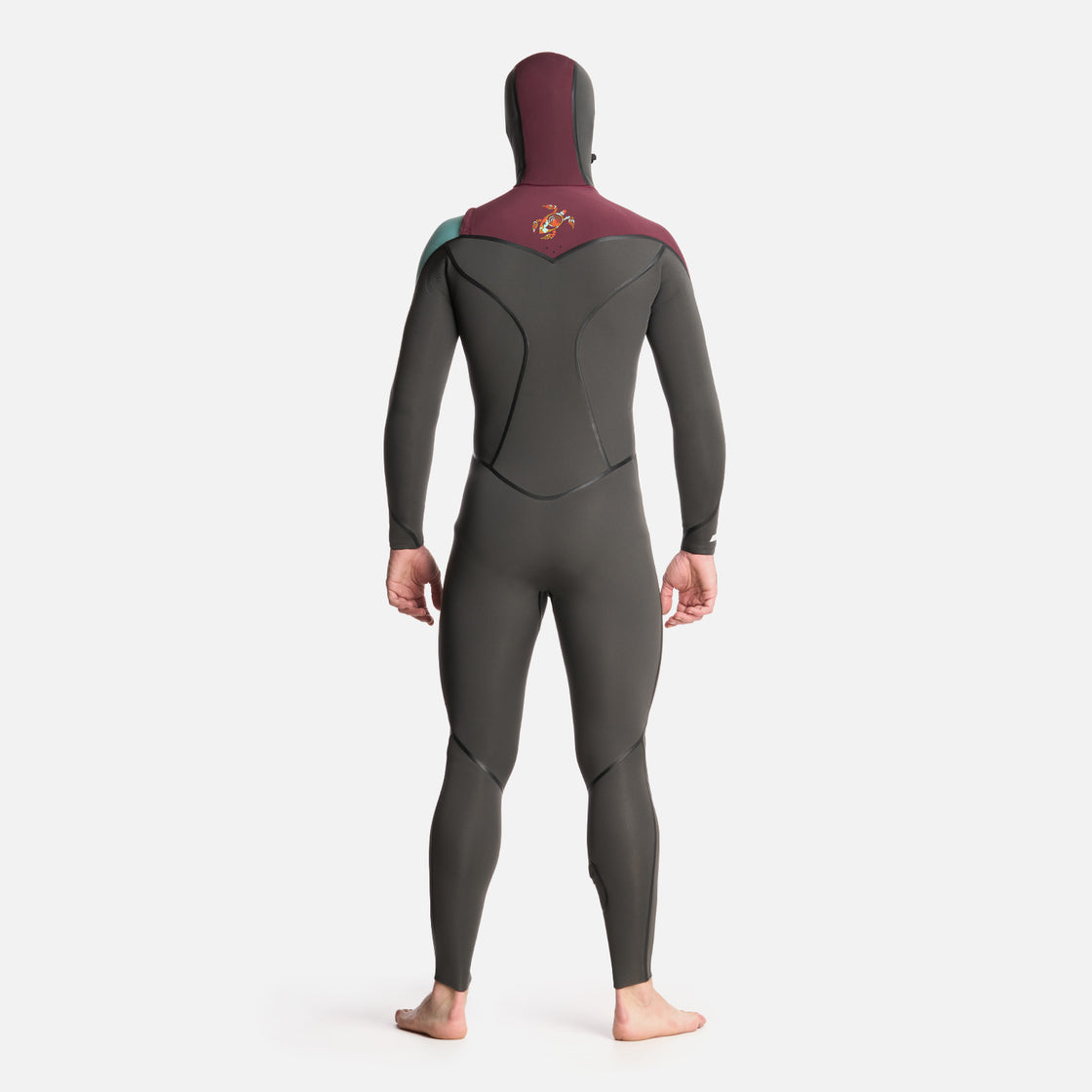 Traje de Surf Hombre Lenga 6:5:4 Gris Grafito Haka Honu