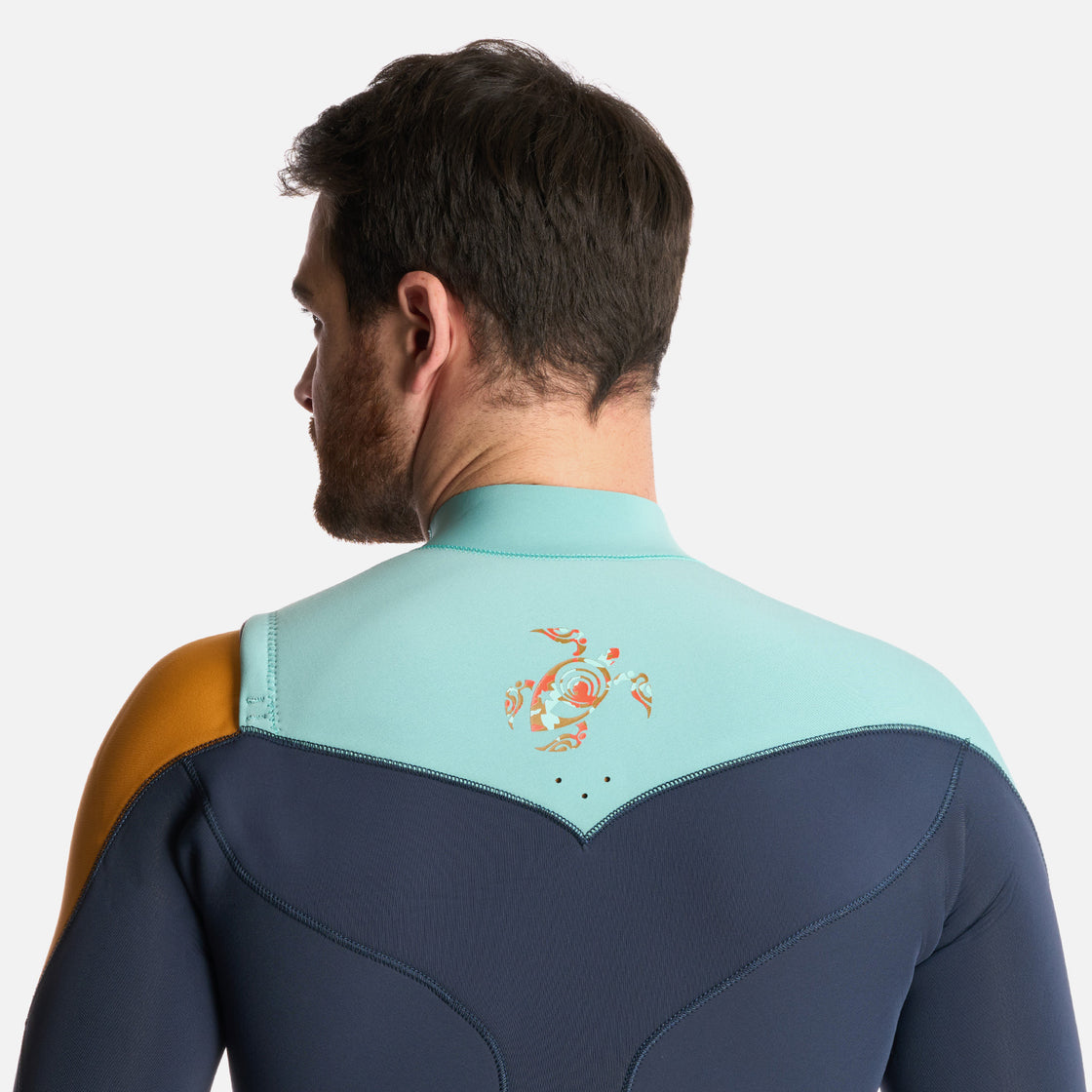 Traje de Surf Hombre Araucaria 4 Azul Haka Honu