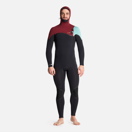 Traje de Surf Hombre Alerce 5:4:3 Negro Haka Honu