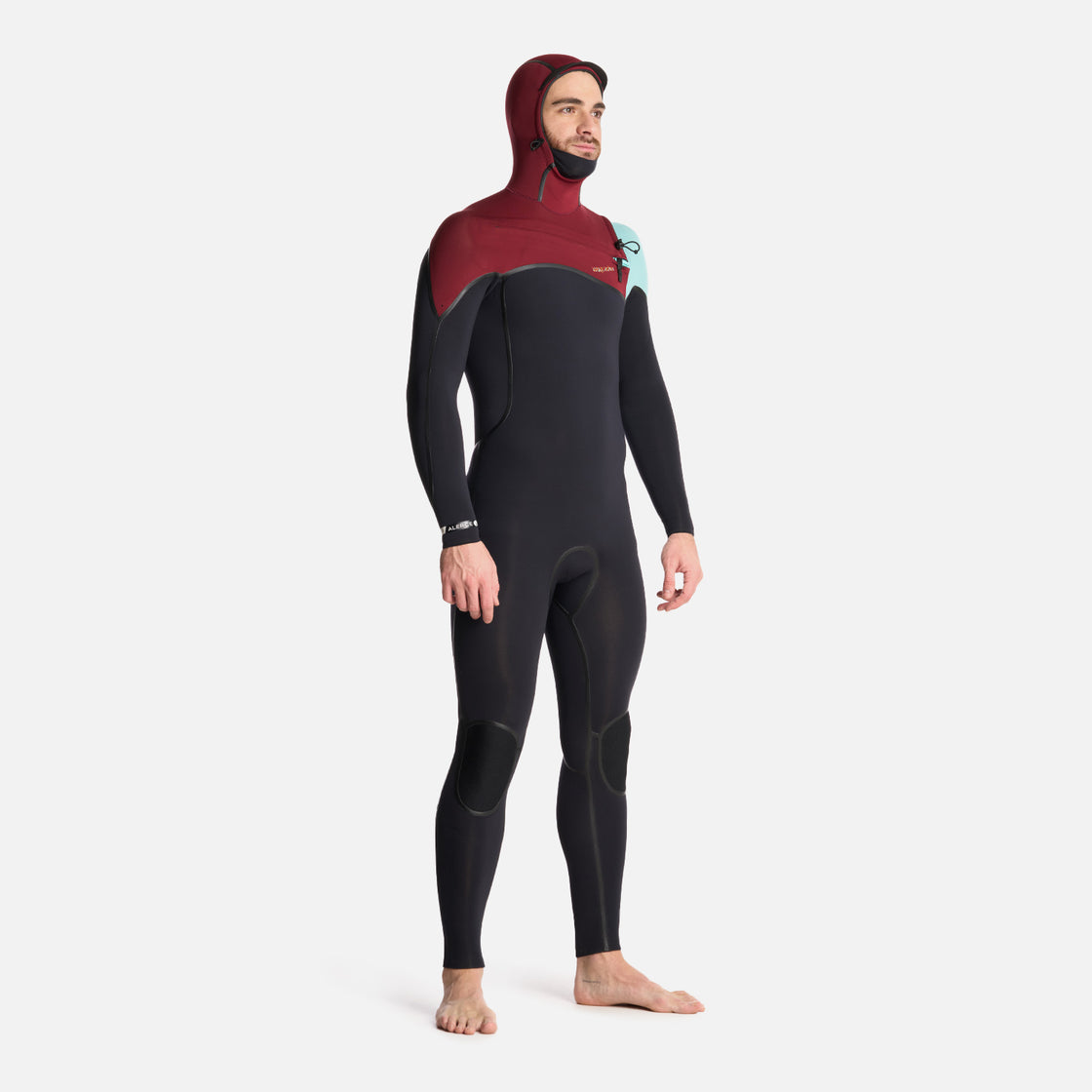 Traje de Surf Hombre Alerce 5:4:3 Negro Haka Honu