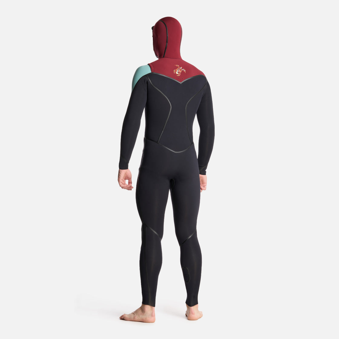 Traje de Surf Hombre Alerce 5:4:3 Negro Haka Honu